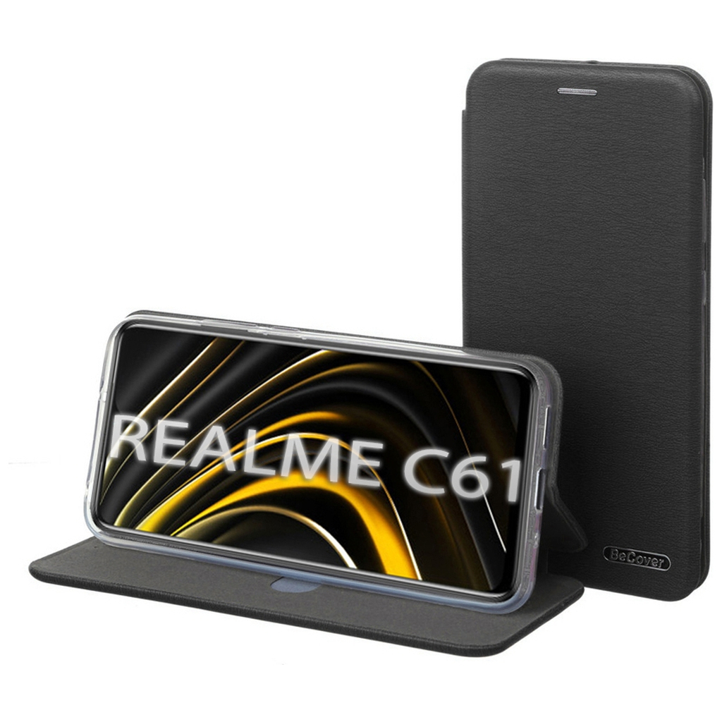 Чохол-книжка BeCover Exclusive для Realme C61 Black (712552) фото1