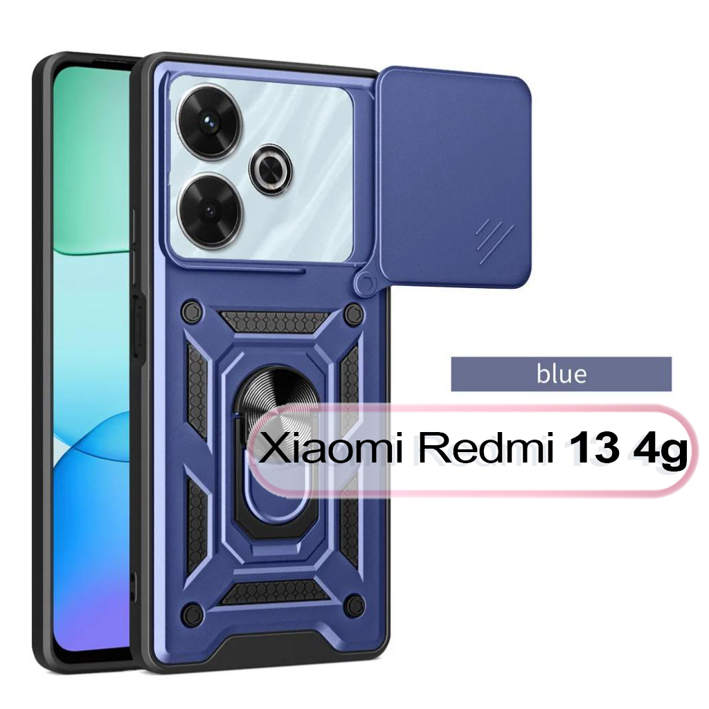 Чохол-накладка BeCover Military для Xiaomi Redmi 13 Blue (711552) фото1