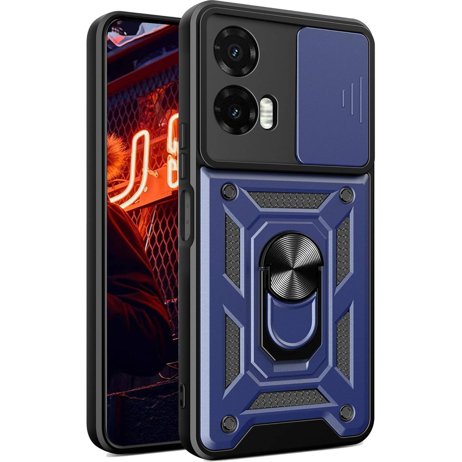 Чохол-накладка BeCover Military для Motorola Moto G35 Blue (713090) фото1