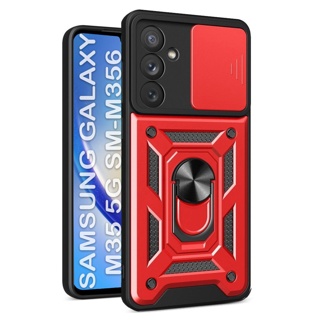 Чохол-накладка BeCover Military для Samsung Galaxy M35 5G SM-M356 Red (711544) фото1