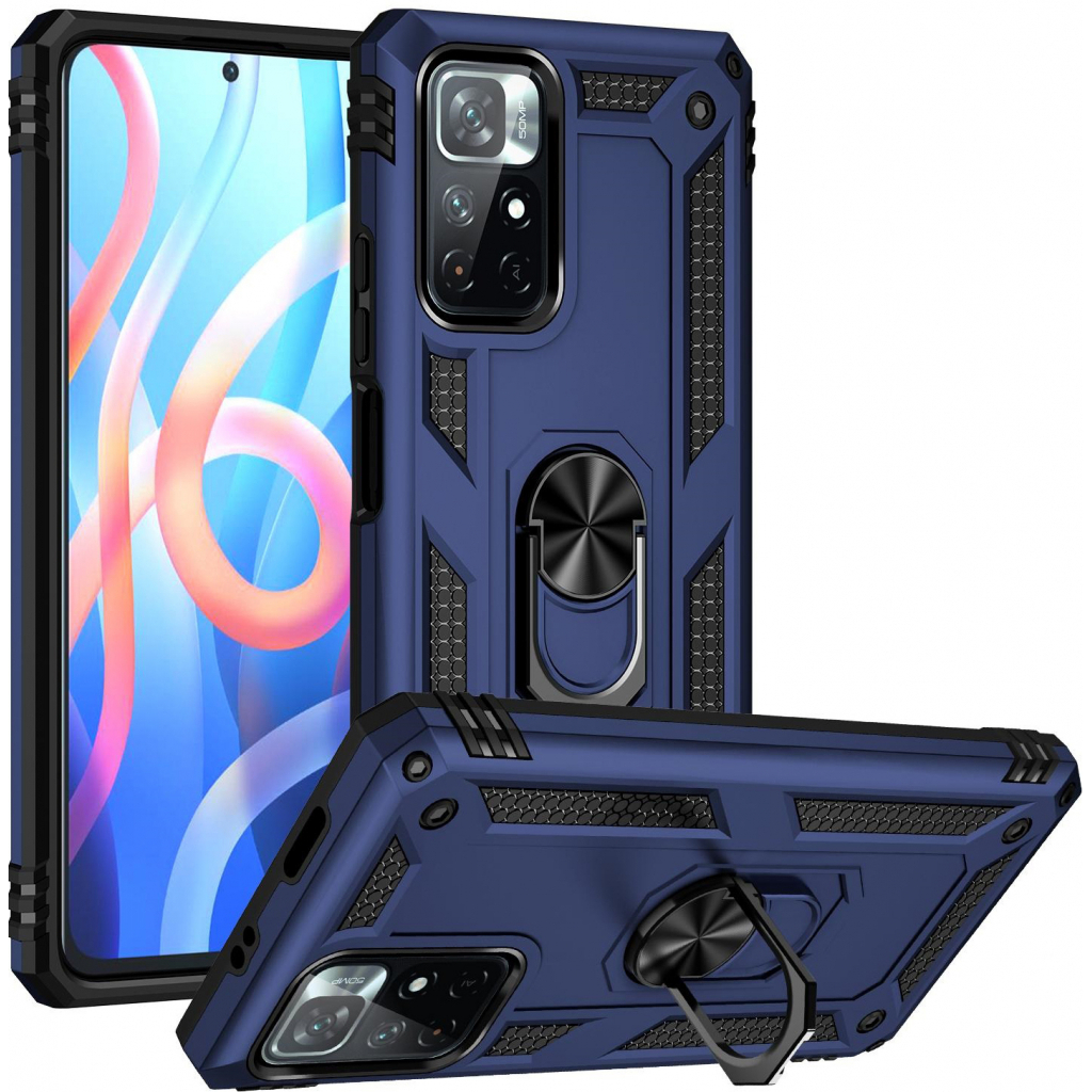 Чохол-накладка BeCover Military для Xiaomi Poco M4 Pro 5G Blue (707121) фото1