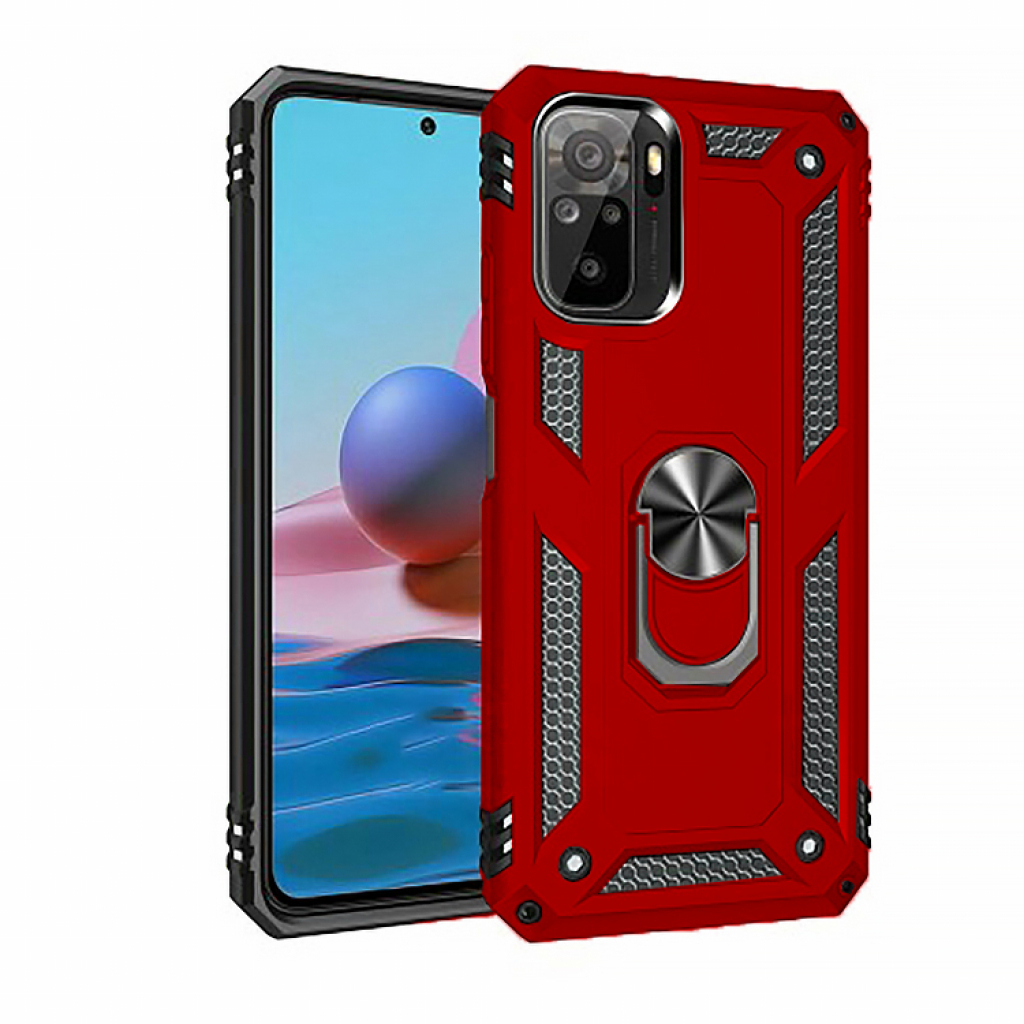 Чохол-накладка BeCover Military для Xiaomi Redmi Note 10/10s Red (706130) фото1