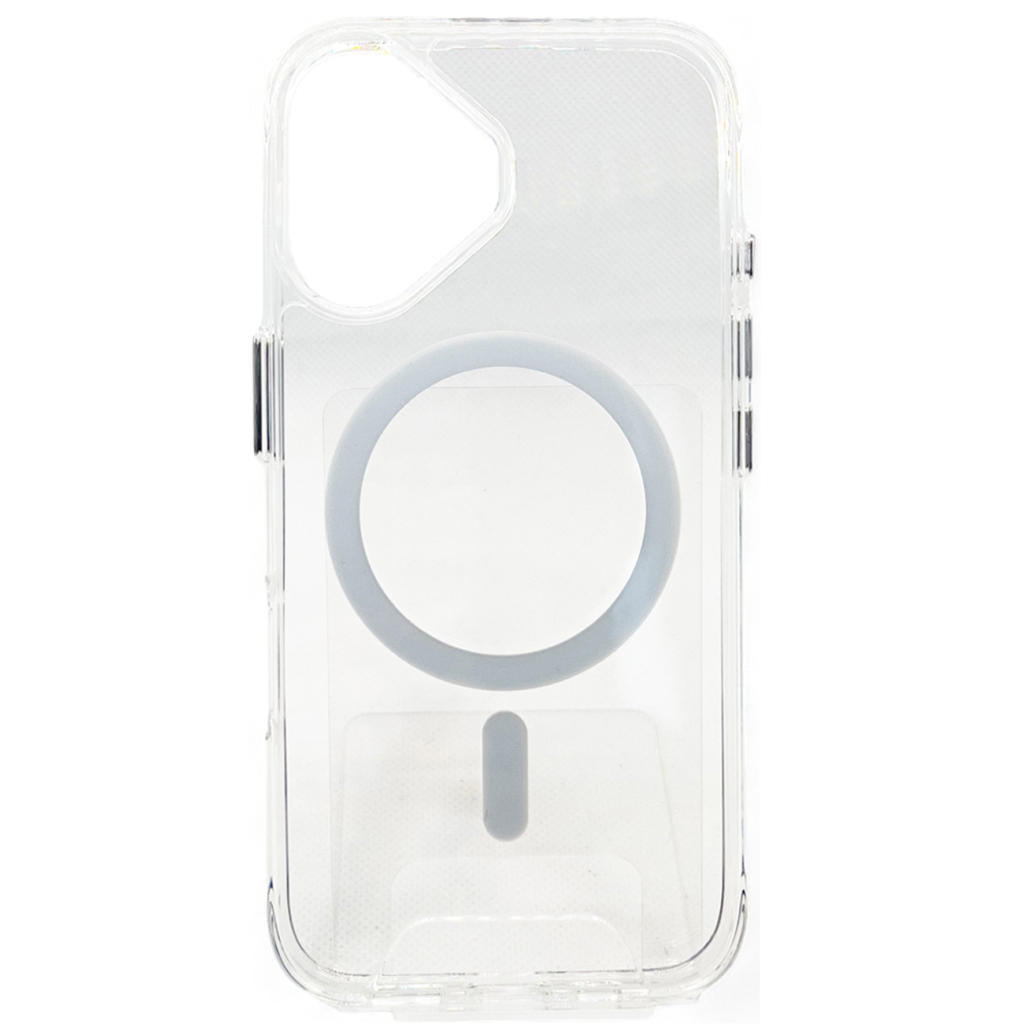 Чохол-накладка BeCover Space Case MagSafe для Apple iPhone 16 Plus Transparancy (712103) фото1