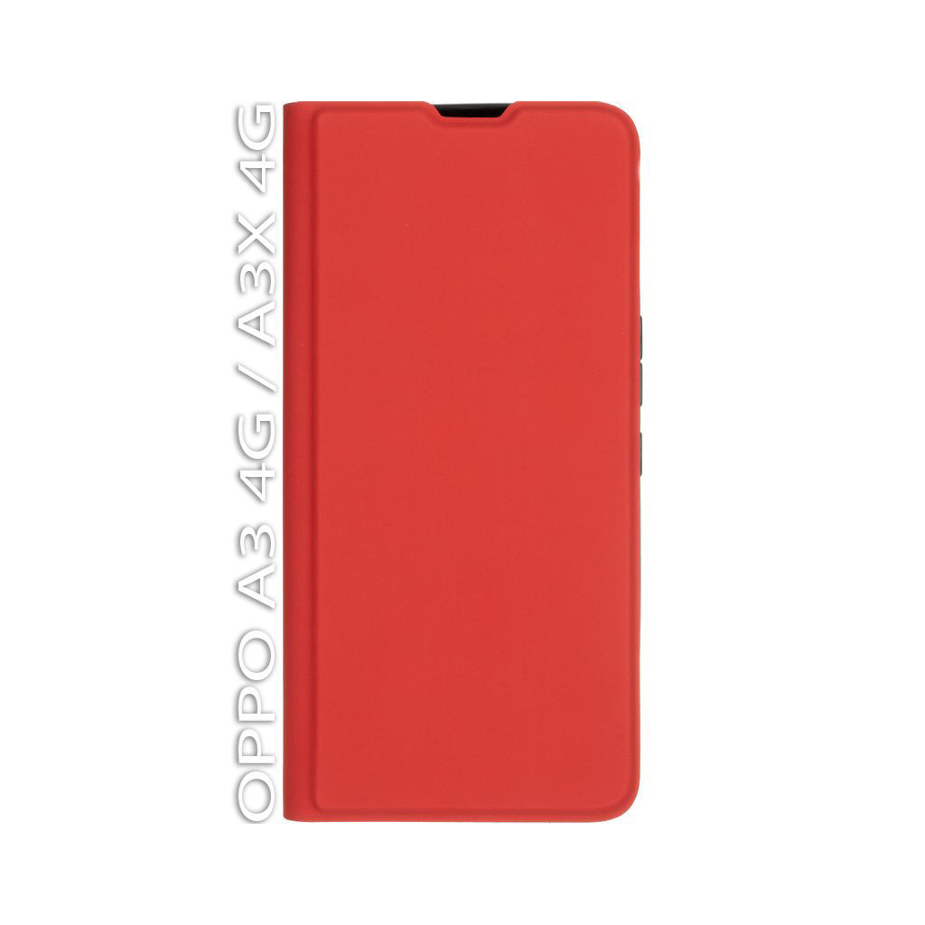 Чохол-книжка BeCover Exclusive New Style для Oppo A3 4G / А3х 4G Red (712708) фото1