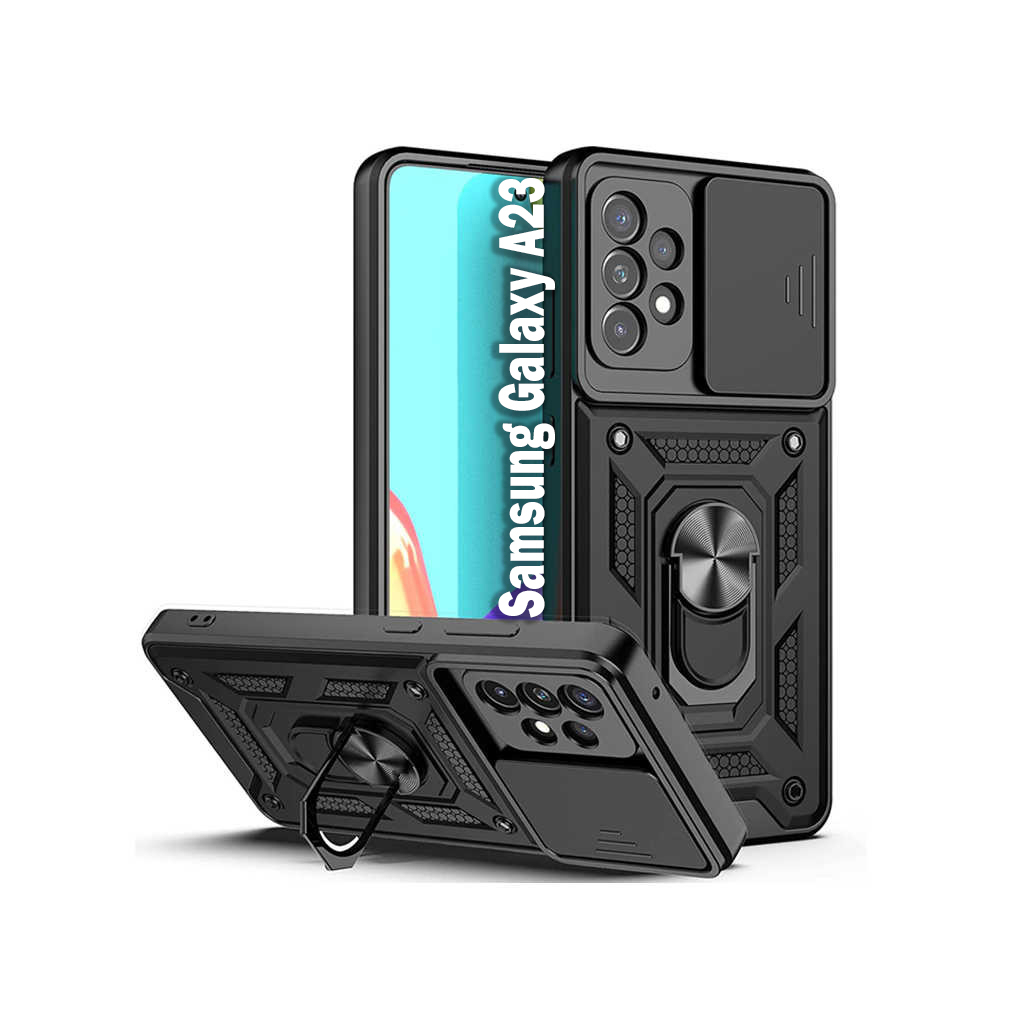 Чохол-накладка BeCover Military для Samsung Galaxy A23 SM-A235 Black (707373) фото1