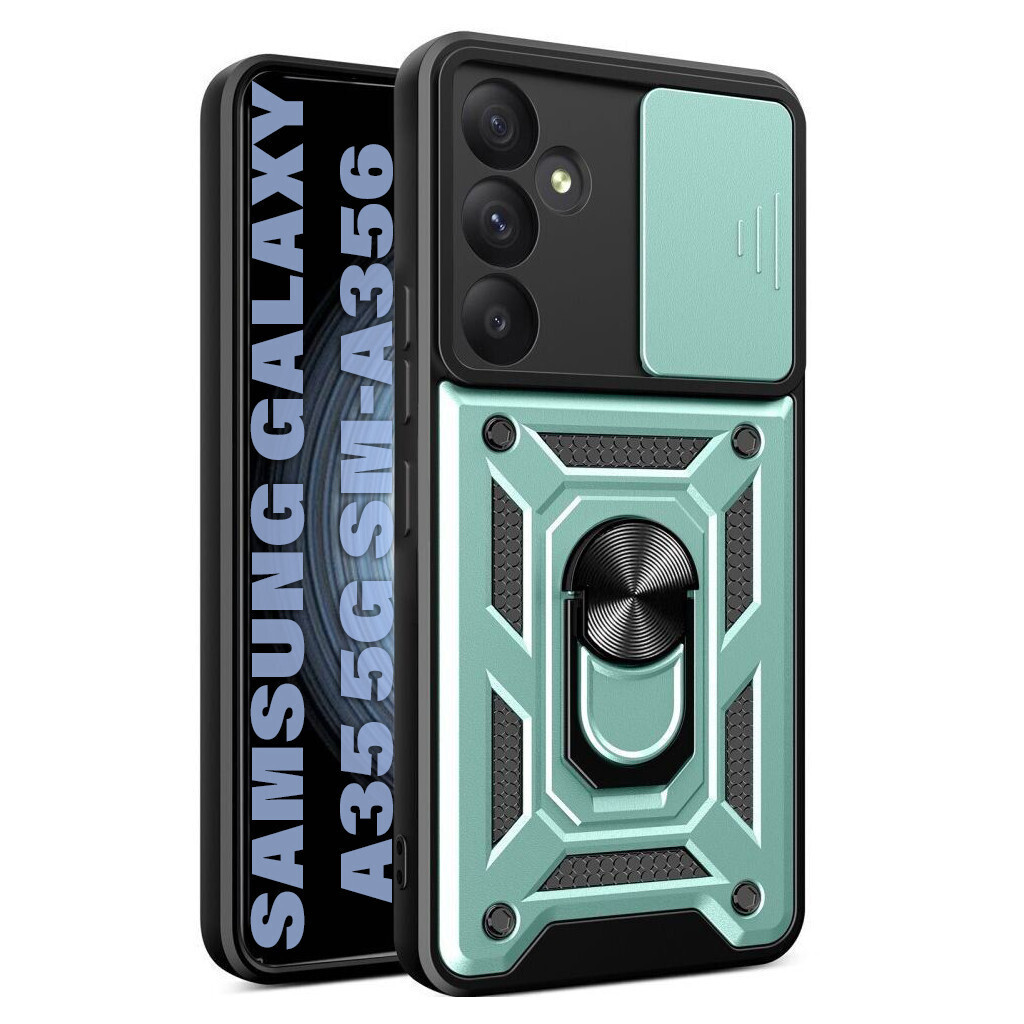 Чохол-накладка BeCover Military для Samsung Galaxy A35 5G SM-A356 Dark Green (711016) фото1