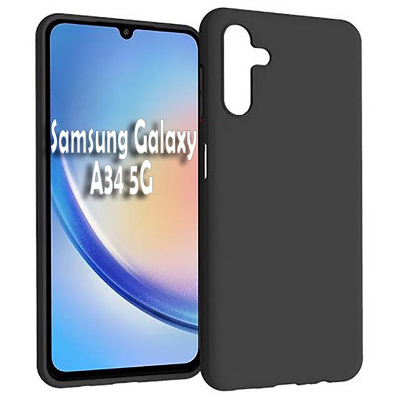 Чохол-накладка BeCover для Samsung Galaxy A34 5G SM-A346 Black (708977) фото1