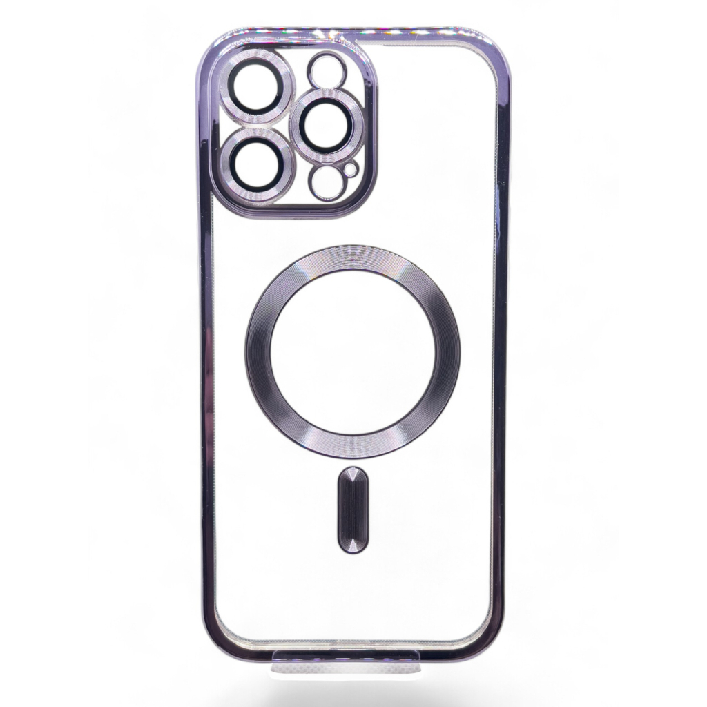 Чохол-накладка BeCover TPU Chrome Case MagSafe для Apple iPhone 16 Pro Purple (712084) фото1