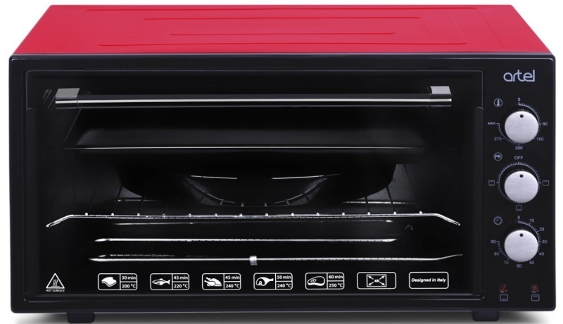 Электропечь Artel MD 4816 Black-red фото1