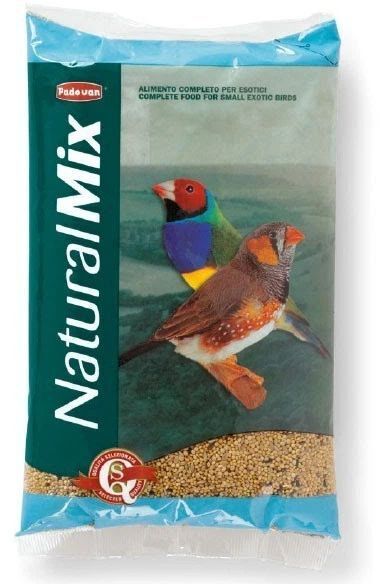 Корм для птахів Padovan NatMix esotici для екзотичних птахів, амадинів 1 кг (8001254001111) фото1