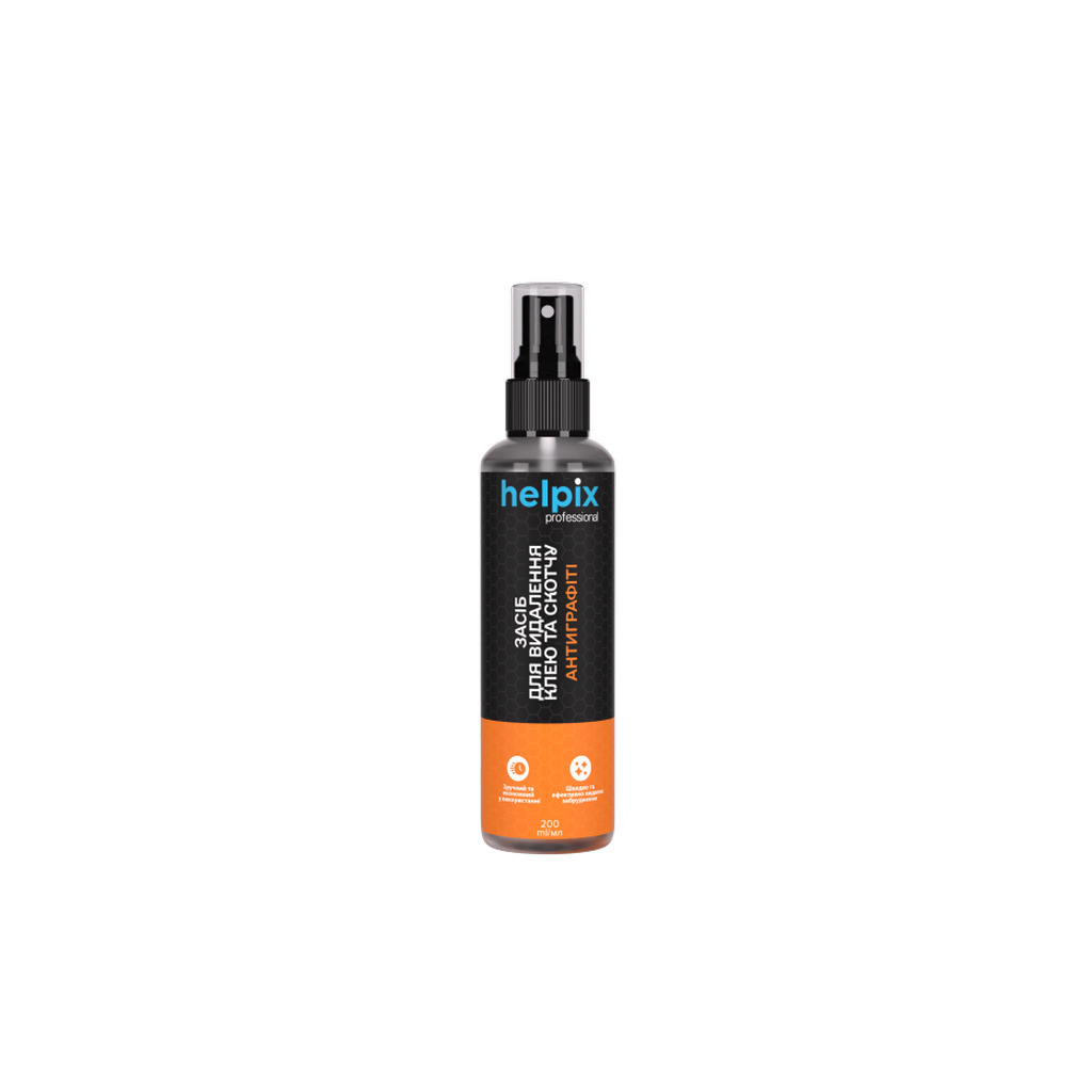 Автомобильный очиститель Helpix Антиграффити Scotch remover 200 мл фото1