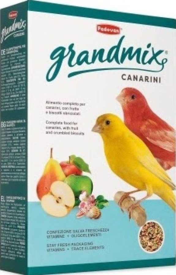 Корм для птахів Padovan GrMix Canarini для канарок 400 г (8001254002750) фото1