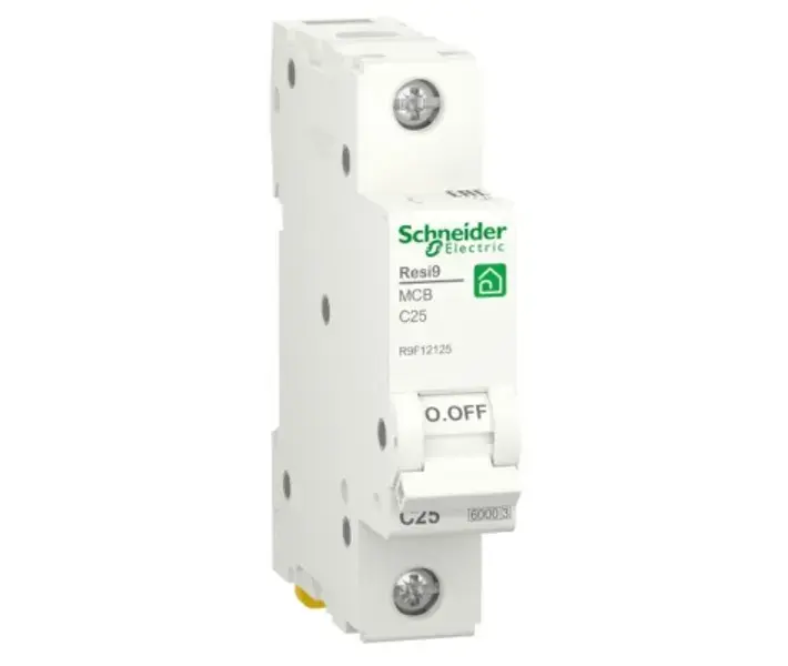 Автоматичний вимикач Schneider Electric RESI9 6kA 1P 25A C (R9F12125) фото1