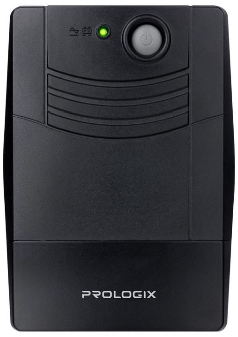 ИБП Prologix 800 Lin.int., AVR, 2 x евро, USB, пластик (PLPU800VA2LED) фото1