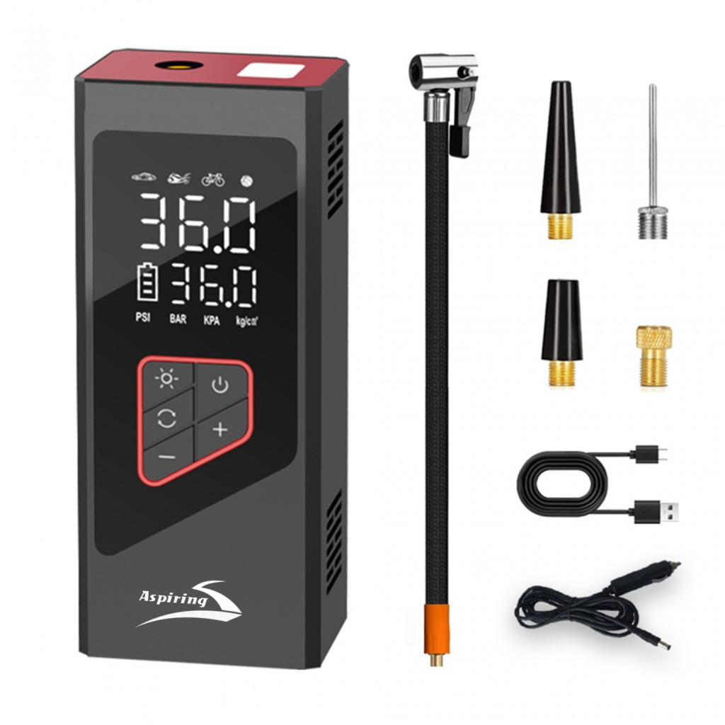 Автомобільний компресор Aspiring Storm 3 Powerbank 90W 30л фото1