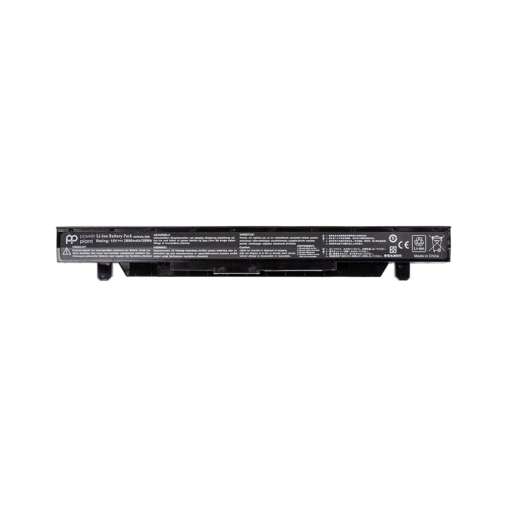 Акумулятор до ноутбука PowerPlant ASUS FX-PLUS (A41N1424) 15V 2600mAh (NB430758) фото1