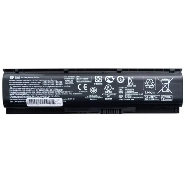 Аккумулятор для ноутбука HP Omen 17 HSTNN-DB7K, 5400mAh (62Wh), 6cell, 11.1V, Li-ion (A71009)