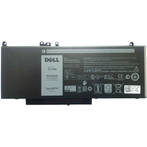 Аккумулятор для ноутбука Dell Latitude E5570 6MT4T, 7750mAh (62Wh), 4cell, 7.6V, Li-ion (A47176)