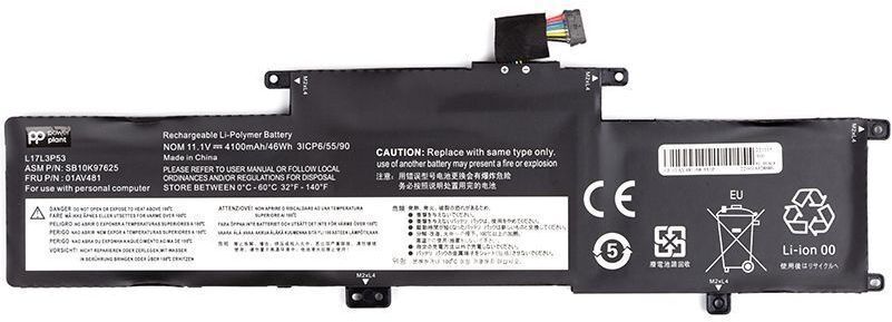 Аккумулятор для ноутбука LENOVO ThinkPad L380 (01AV481) 11.1V 4100mAh PowerPlant (NB481682) фото1