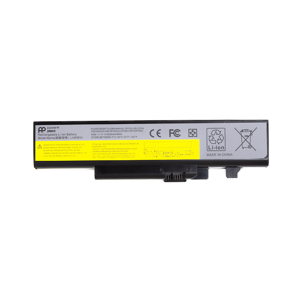 Аккумулятор для ноутбука LENOVO IdeaPad Y470 (L10S6F01) 10.8V 5200mAh PowerPlant (NB481637) фото1