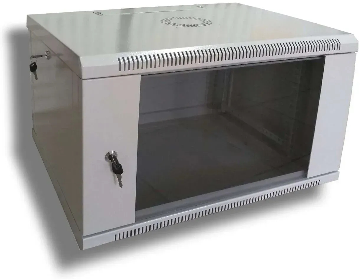 Шафа настінна Hypernet 19", 4U, 600x600 мм (WMNC66-4U-FLAT) фото1