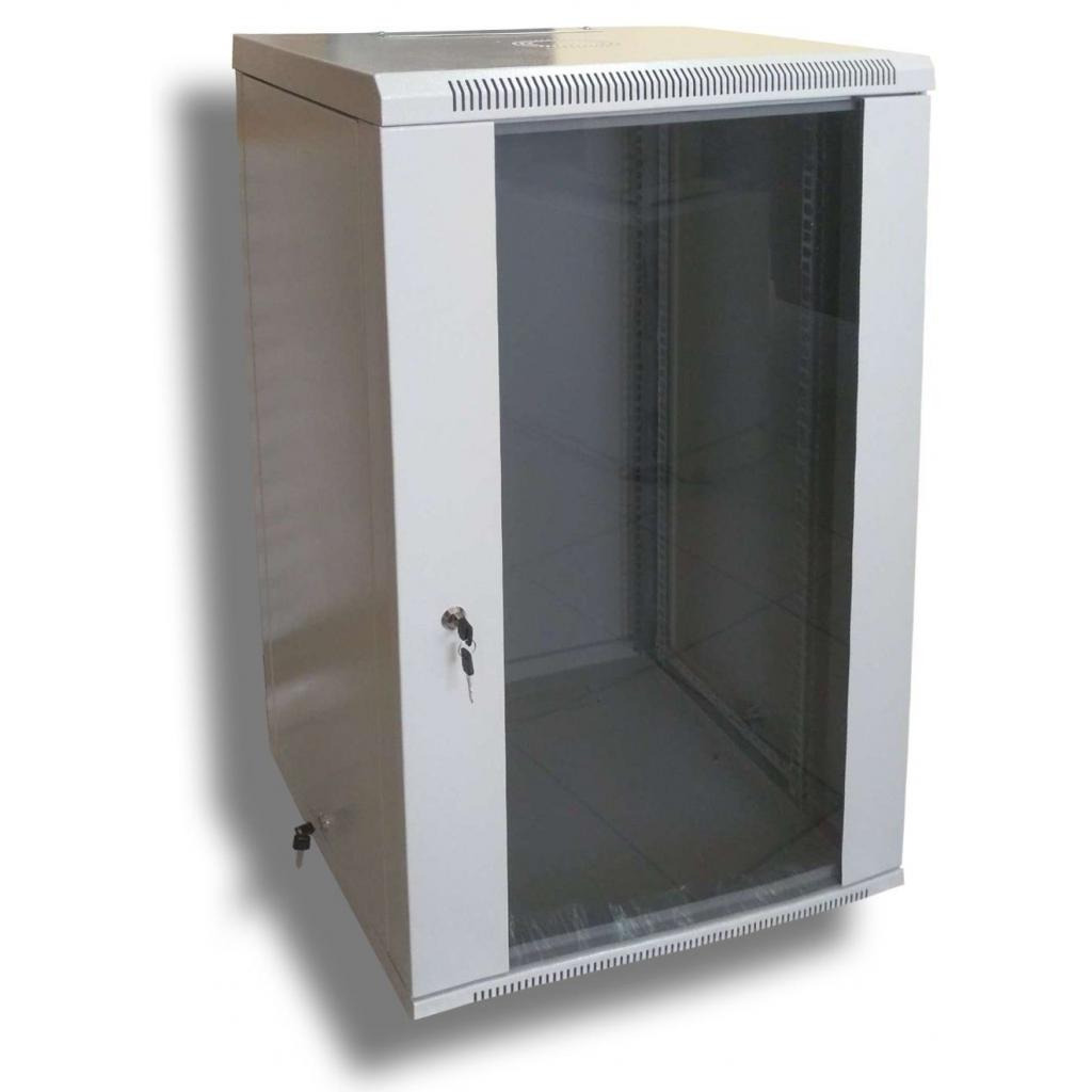 Шкаф настенный Hypernet 19", 18U, 600x450 мм (WMNC-18U-FLAT) фото1