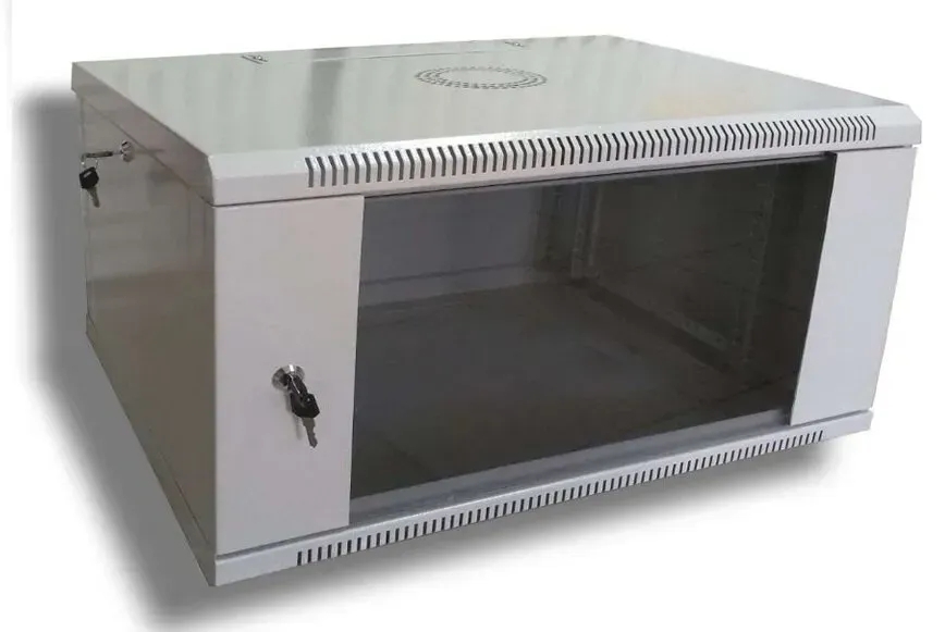 Шафа настінна Hypernet 19", 4U, 600x300 мм (WMNC-30-4U-FLAT) фото1