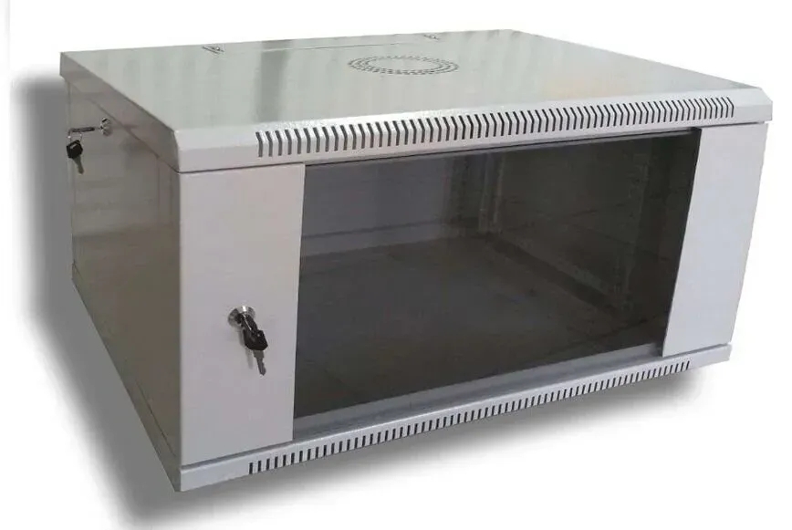 Шафа настінна Hypernet 19", 4U, 600x450 мм (WMNC-4U-FLAT) фото1