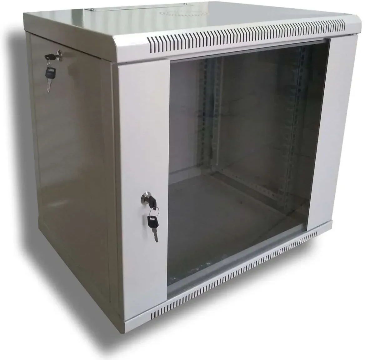 Шафа настінна Hypernet 19", 9U, 600x350 мм (WMNC-35-9U-FLAT) фото1
