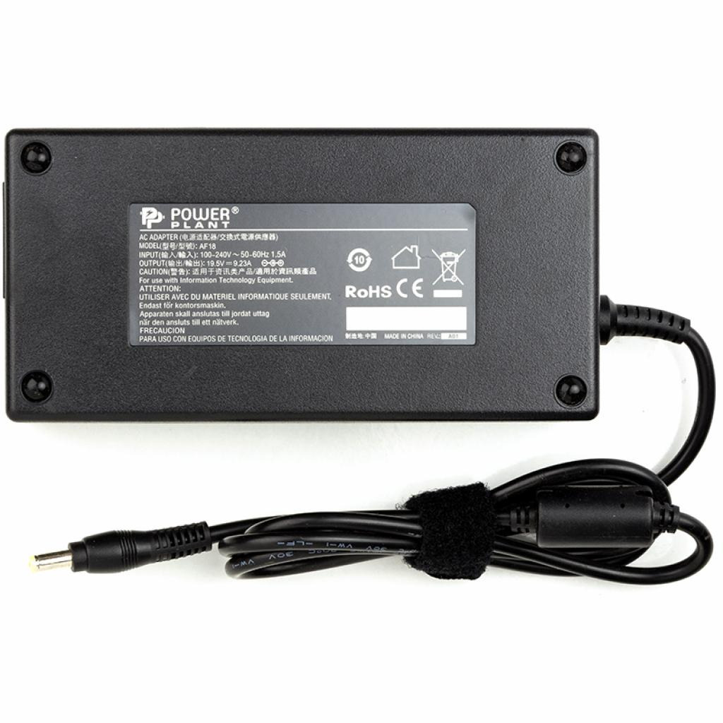 Блок питания PowerPlant Acer 180W 19.5V 9.23A 5.5x1.7 (AC180G5517) фото1