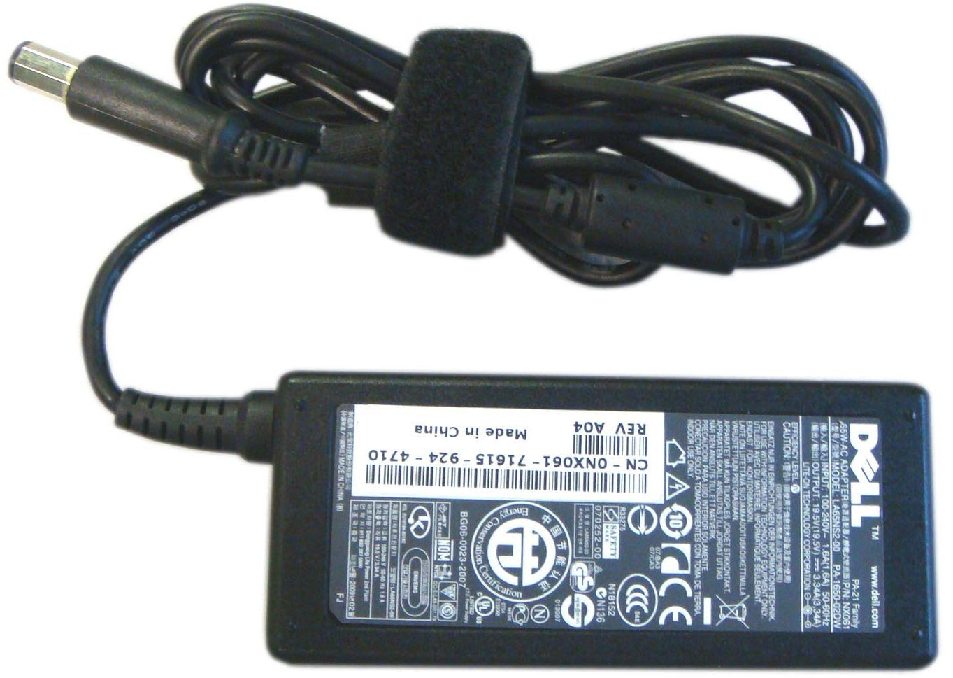 Блок питания Dell 65W 19.5V 3.34A 7.4x5.0 (LA65NS2 / A40157) фото1