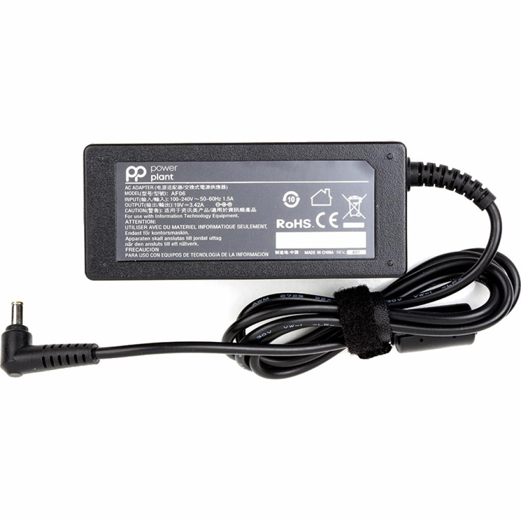 Блок питания PowerPlant Acer 65W 19V 3.24A 5.5x1.7 (AC65F5517) фото1