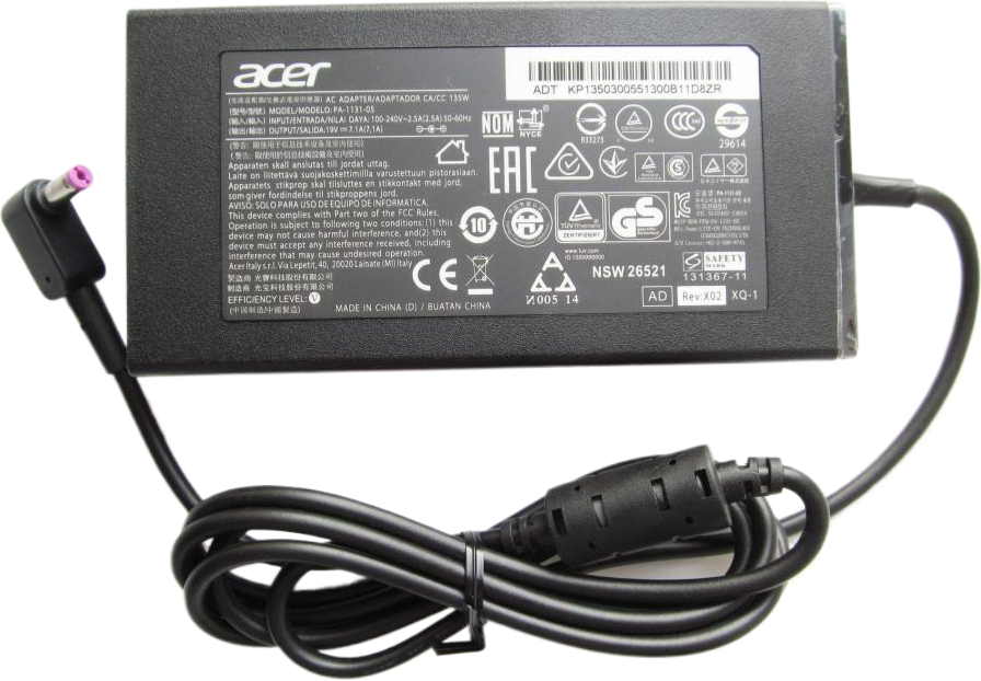 Блок питания Acer 135W 19V 7.1A Slim (PA-1131-05 / A40276) фото1