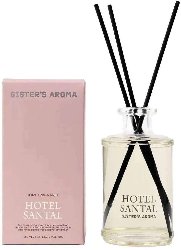 Аромадиффузор Sister's Aroma Hotel Santal 250 мл (4820227786077) фото1