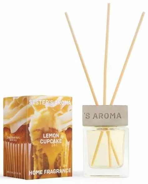 Аромадифузор Sister's Aroma Lemon Cupcake 110 мл (4820227785384) фото1