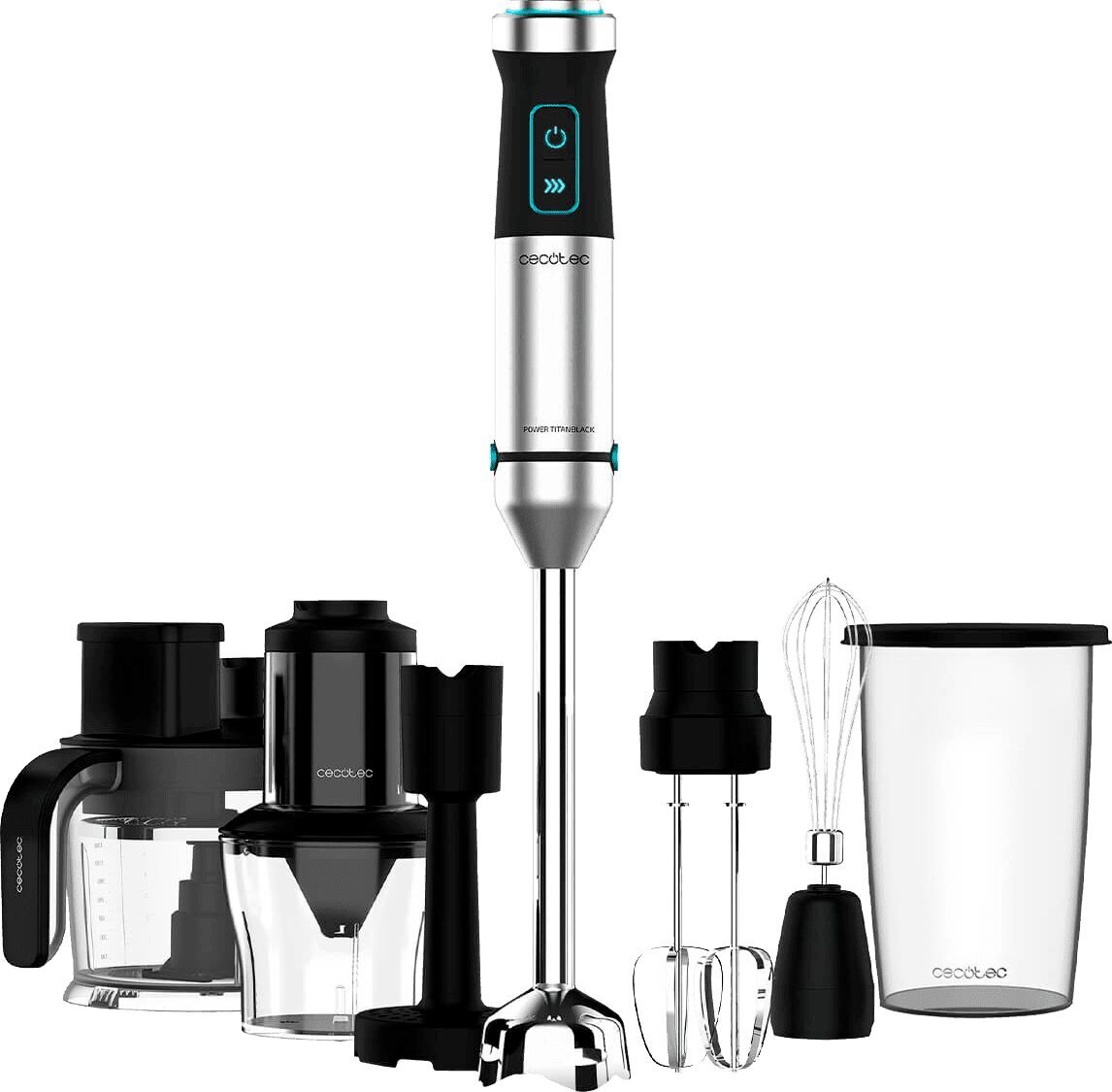 Блендер Cecotec Powerl TitanBlack 1500 XL TotalMix CCTC-04275 (8435484042758) фото1