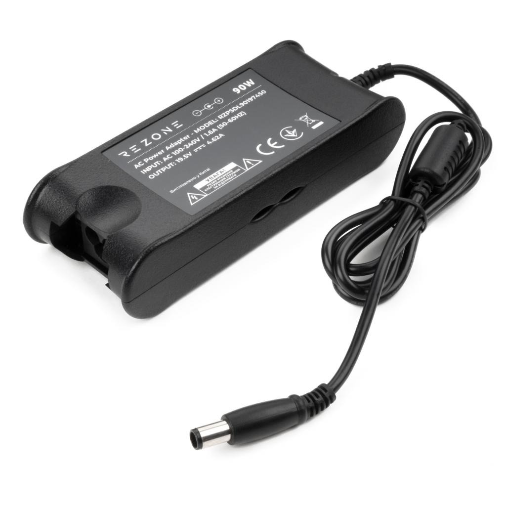 Блок питания Rezone DELL 90W 19.5V 4.62A 7.4x5.0 (RZPSDL90197450) фото1