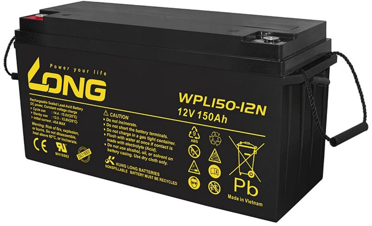 Аккумуляторная батарея Long 12V-100Ah (WPL150-12N)