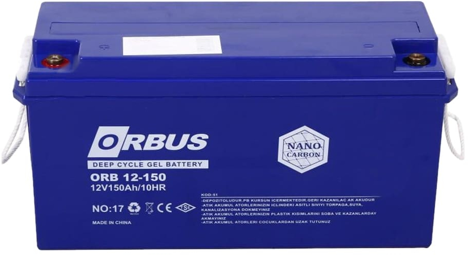 Аккумуляторная батарея Orbus GEL 12 V 150 Ah (CG12150) фото1