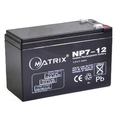 Аккумуляторная батарея Matrix 12V 7AH (NP7-12) фото1