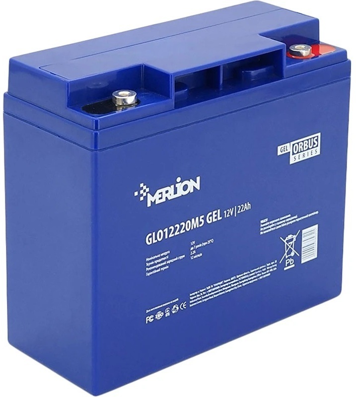 Аккумуляторная батарея Merlion GLO 12V 22 Ah (GLO12220M5 GEL) фото1