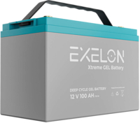 Аккумуляторная батарея Exelon 12V-100 Ah GEL (12V100H XTREME)