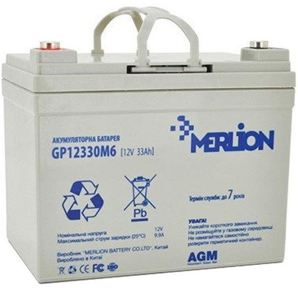 Аккумуляторная батарея Merlion 12V-33Ah (GP12330M6) фото1
