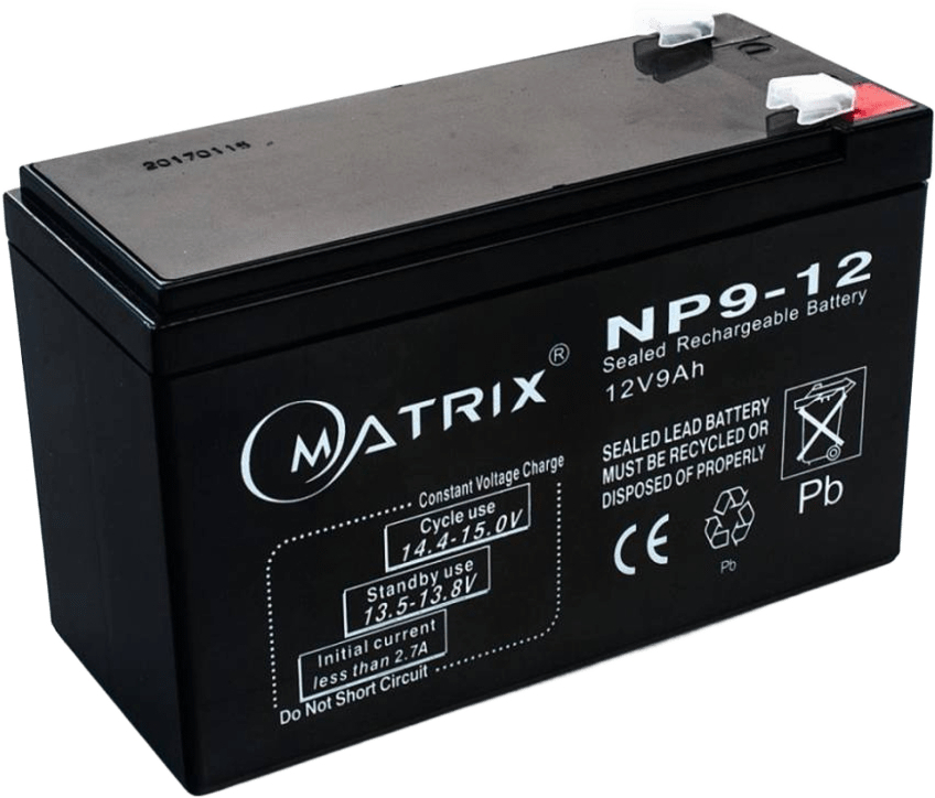 Аккумуляторная батарея Matrix 12V 9AH (NP9-12) фото1
