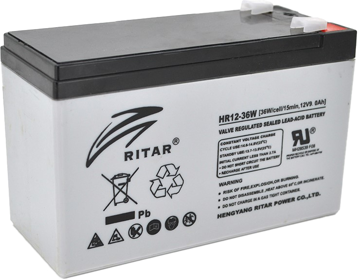 Аккумуляторная батарея Ritar 12V-9.0 Ah (HR1236W) фото1