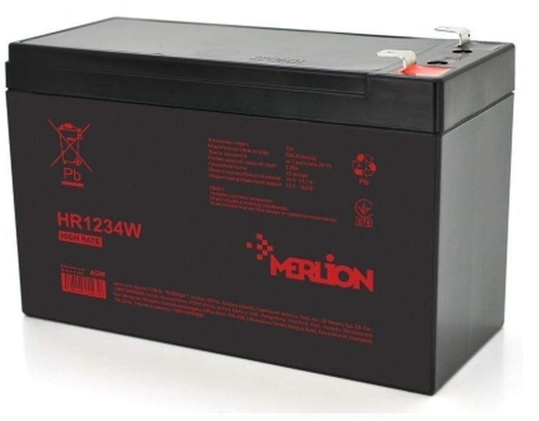 Аккумуляторна батарея Merlion 12V 9.5 Ah (HR1234W) фото1