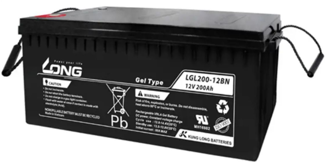 Аккумуляторна батарея Long 12V 200Ah GEL (LGL200-12BN) фото1