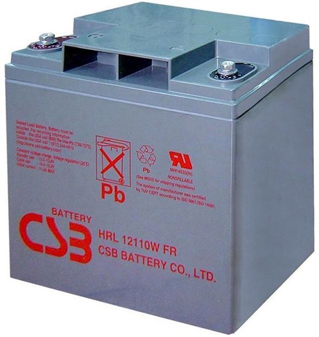 Аккумуляторна батарея CSB 12V 28Ah (HRL12110WFR) фото1