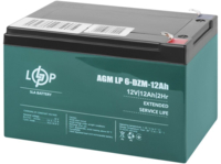 Аккумуляторная батарея LogicPower 12В 12 Ah (6-DZM-12) (3536)