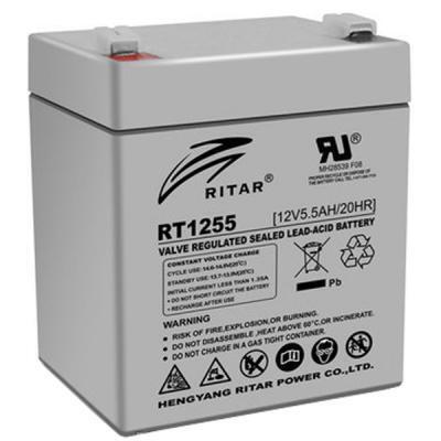 Аккумуляторная батарея Ritar AGM 12V-5.5 Ah (RT1255) фото1